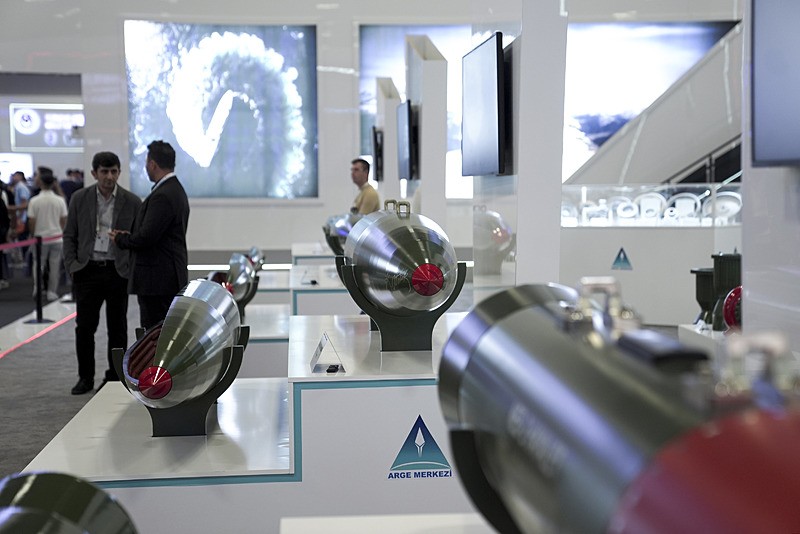 GAZAP ve HAYALET uçak bombaları ilk kez IDEF 2025'te sergilendi, AA