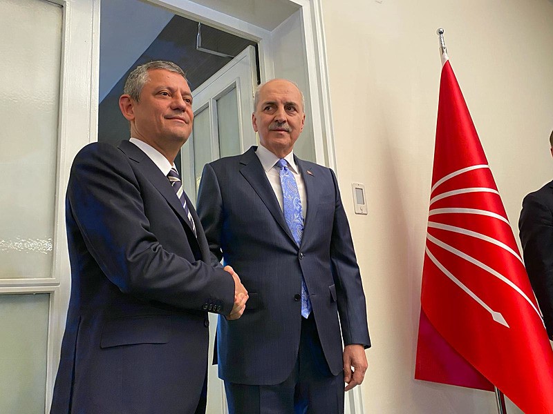 CHP Genel Başkanı Özgür Özel ve TBMM Başkanı Numan Kurtulmuş ʺTerörsüz Türkiyeʺ sürecine ilişkin görüştü (24 Temmuz, DHA)