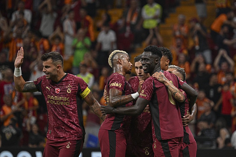 Galatasaray ve Lazio yenişemedi: 2-2. (AA)