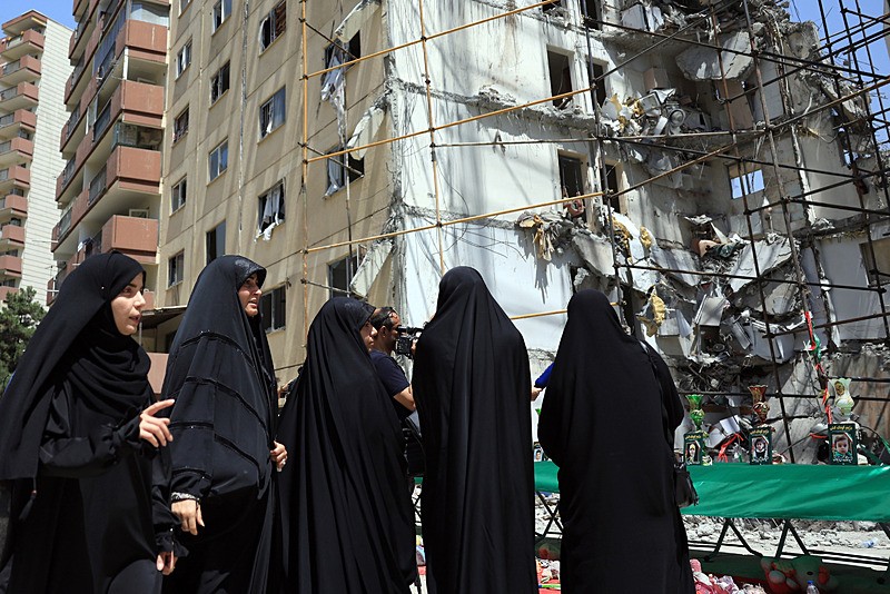 İsrail saldırılarından sonra İran, EPA