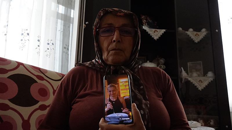 Sinem'in anneannesi Gülnaz Topaloğlu(fotoğrafta)