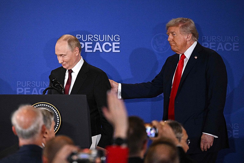 Putin ve Trump, AFP