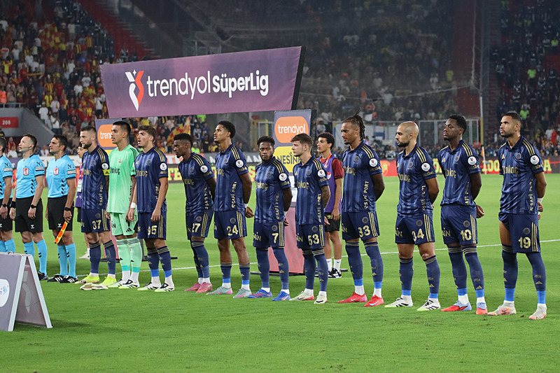 Fenerbahçe'nin Göztepe karşısındaki ilk 11'i (AA)