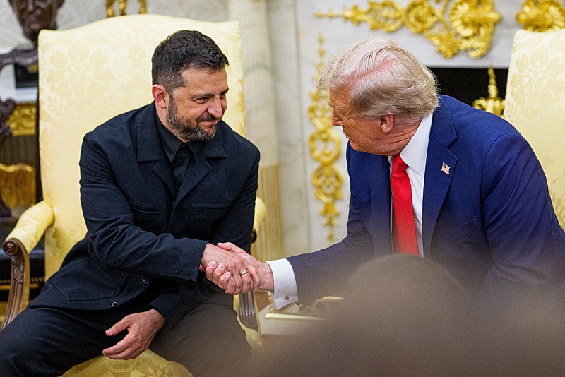 Zelenskiy ve Trump, EPA
