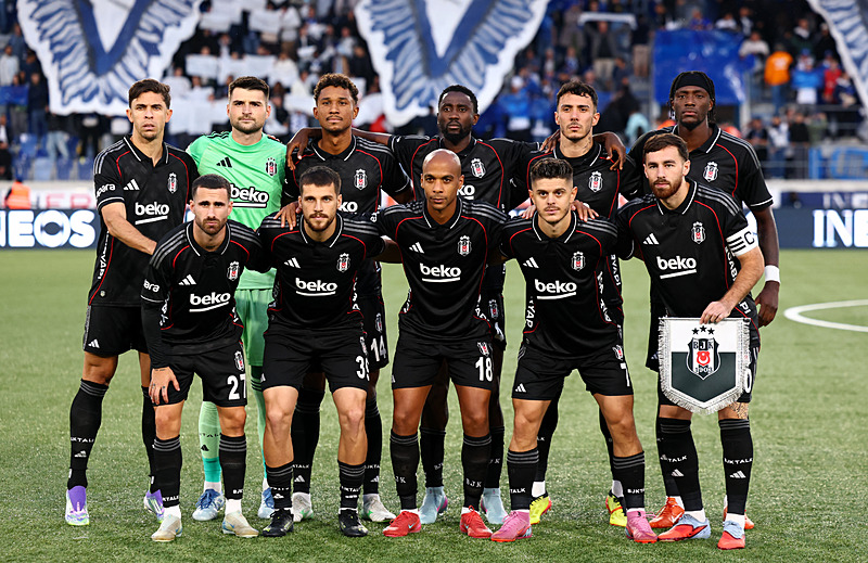 Beşiktaş'ın ilk 11'i (REUTERS)
