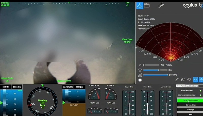 Halit Yukay'ın, 19 gün sonra 68 metre derinlikte tespit edilen cenazesinin görüntülerine ulaşıldı (Fotoğraf: DHA)