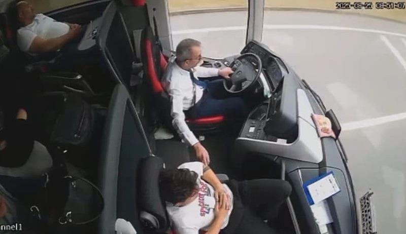 Samsun'da iki kişinin öldüğü otobüs kazasında yeni görüntüler ortaya çıktı!  ʺŞoför rahatsızlandı, ikinci kaptan yetişemediʺ (takvim foto arşiv)