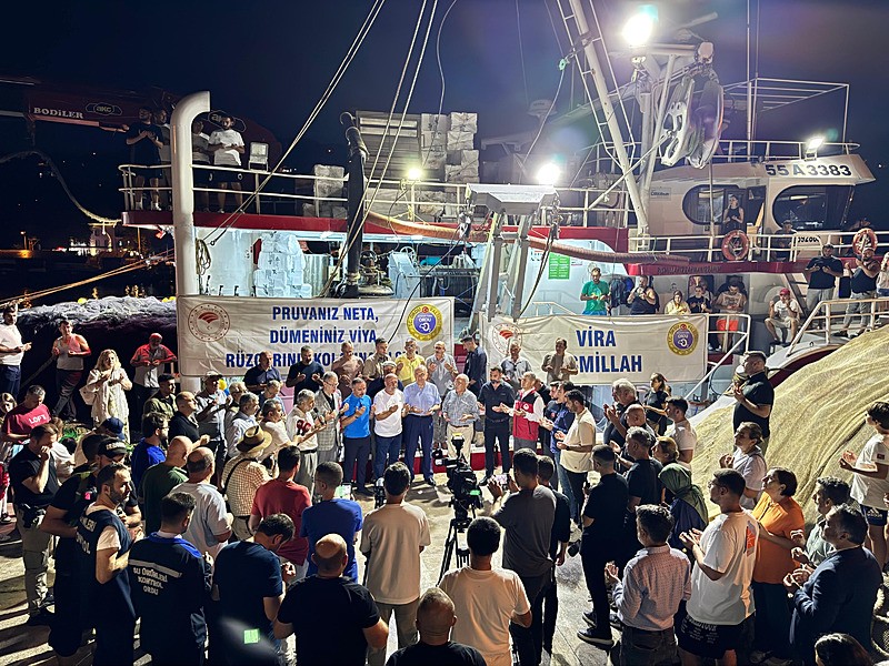 Ordulu balıkçılar dualarla mavi sulara uğurlandı