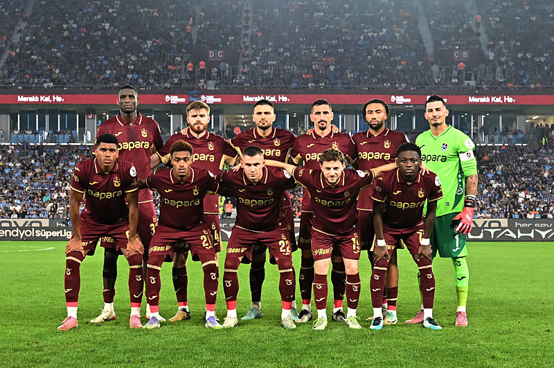 Trabzonspor'da Antalyaspor maçının ilk 11'i değişmedi (AA)