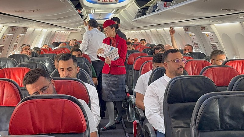 THY Misrata'ya yeniden sefere başladı (İHA)