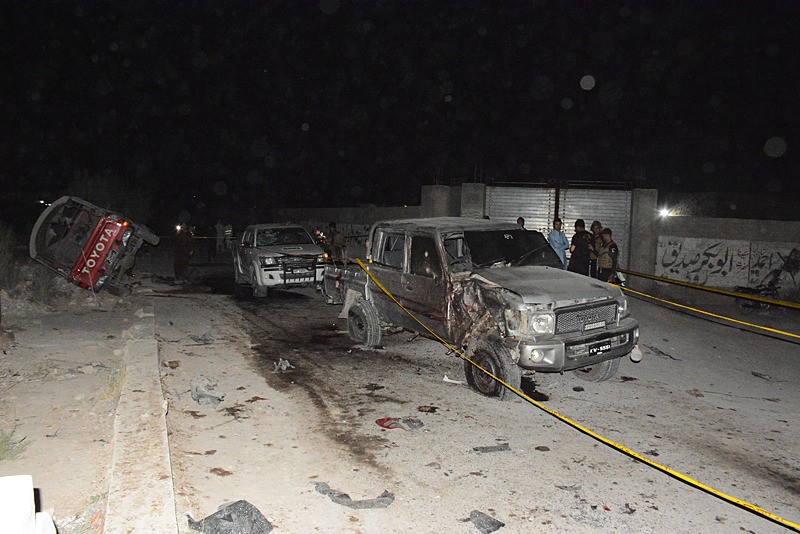 Pakistan'da patlama meydana geldi (AA)