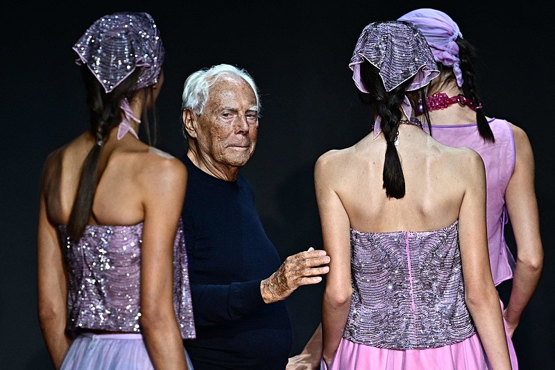 Giorgio Armani, AFP