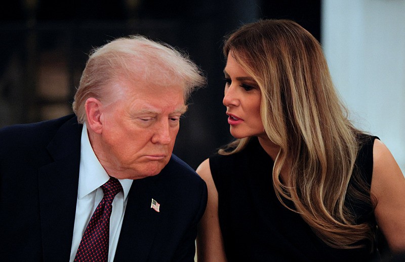 Trump ve Melania Trump, Reuters
