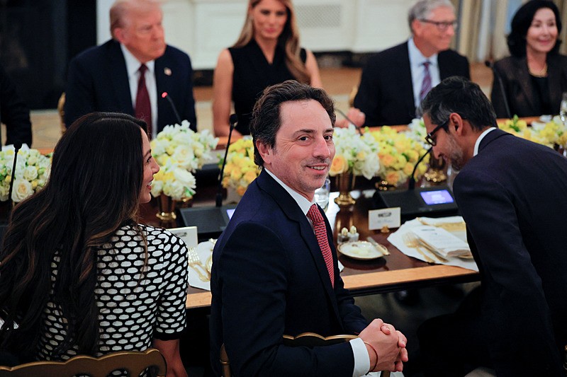 Beyaz Saray'da teknoloji milyarderleriyle yemek, Reuters