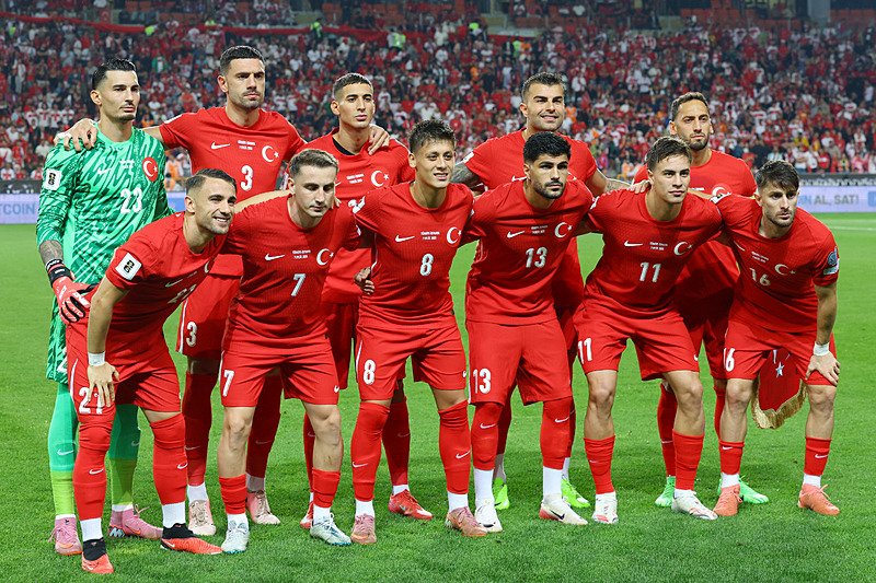 A Milli Takım'ın ilk 11'i (REUTERS)