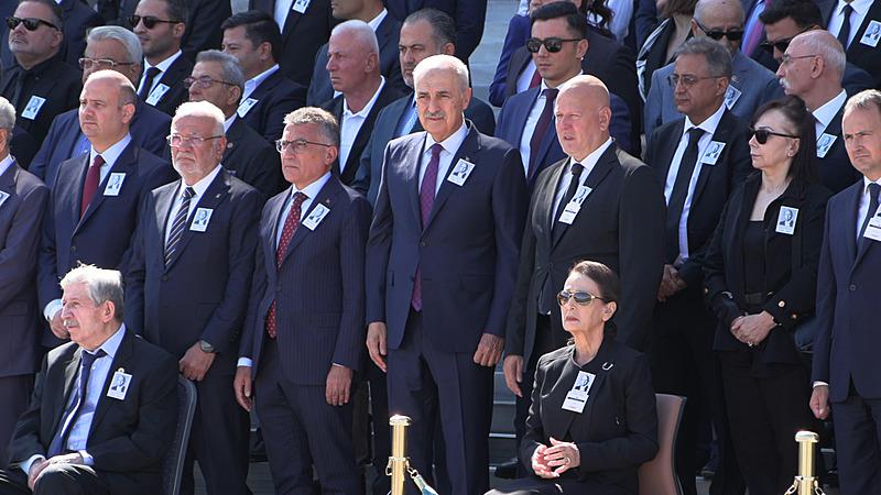 Eski TBMM Başkanı Cahit Karakaş için Meclis'te cenaze töreni düzenlendi (takvim foto arşiv)