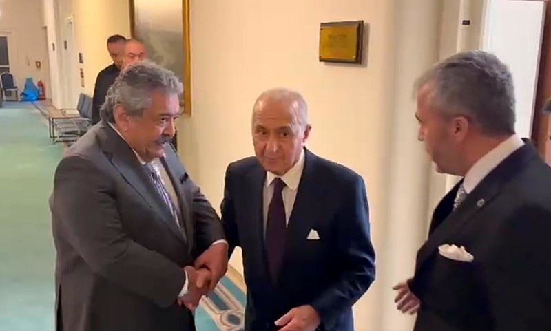 Hikmet Çetin önce Bahçeli sonra Feti Yıldız'la görüştü (Takvim.com.tr)