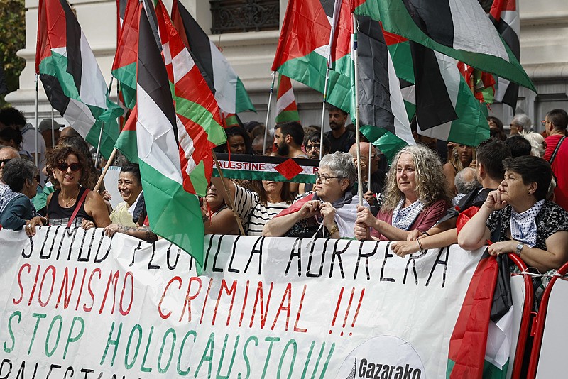İspanya'da Filistin eylemi, EPA
