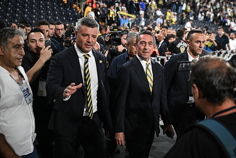 Ali Koç ve Sadettin Saran (AA)