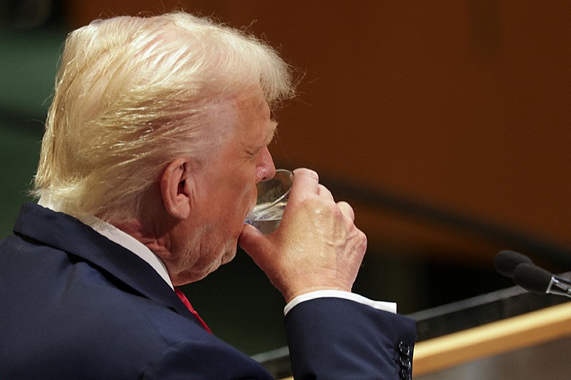 Trump çiftinin zor anları, Reuters