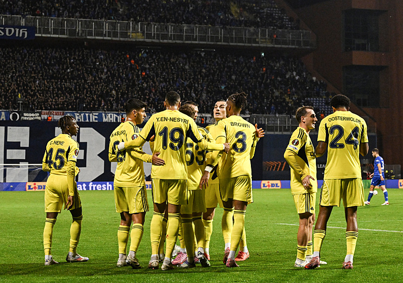 Fenerbahçe'nin gol sevinci (AA)