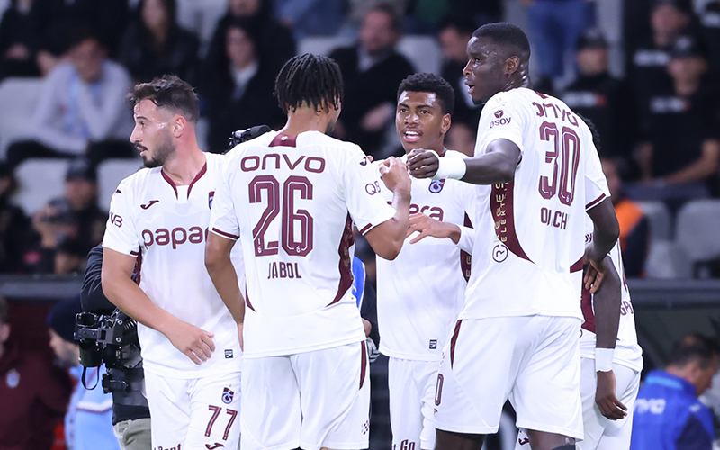 Felipe Augusto'nun gol sevinci (Trabzonspor Kulübü)