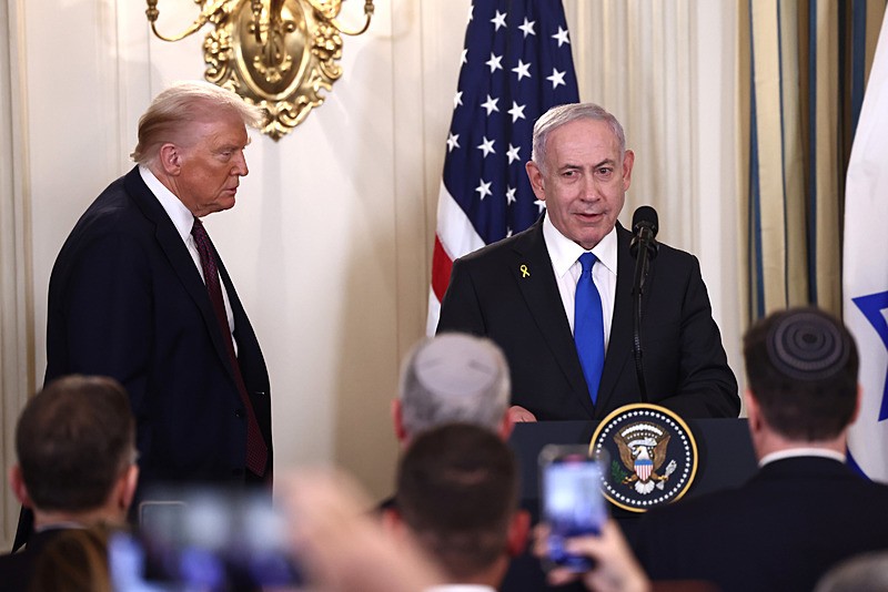 Trump ve Netanyahu, EPA