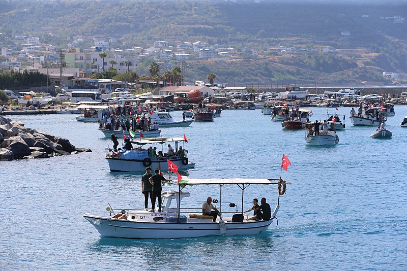 Hatay'da Sumud'u selamlama etkinliği, AA