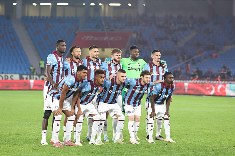 Trabzonspor'un ilk 11'i (AA)