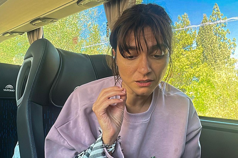  İsrail'in alıkoyduğu aktivist Sümeyye Sena Polat. (AA)