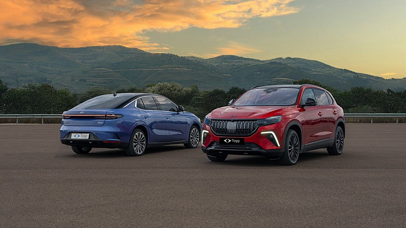 Çift motorlu Togg T10X ve T10F 4More siparişe açıldı. (AA)