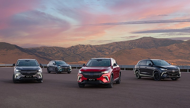 Çift motorlu Togg T10X ve T10F 4More siparişe açıldı. (AA)