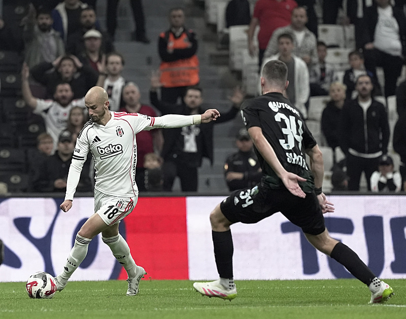 Beşiktaş'ın gol sevinci (AA)