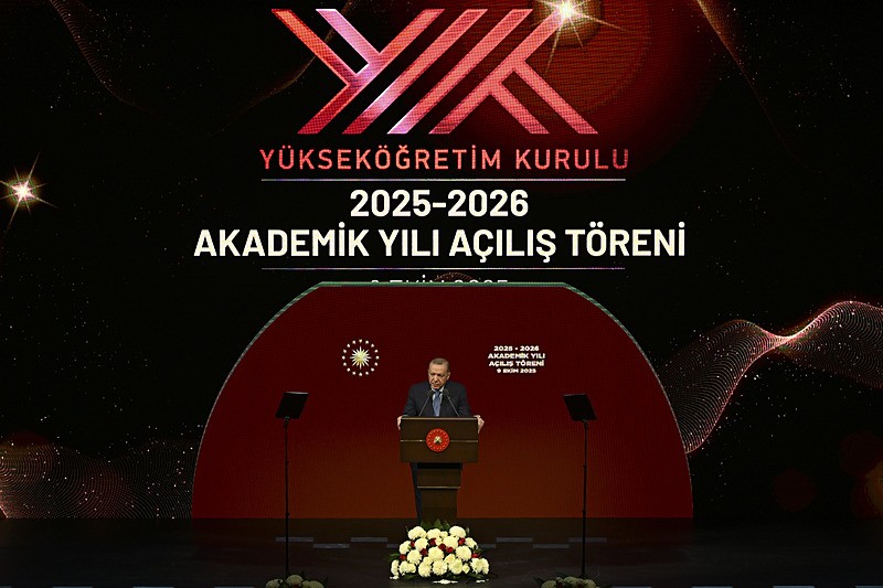 Başkan Recep Tayyip Erdoğan, Beştepe Millet Kongre ve Kültür Merkezi'nde düzenlenen 2025- 2026 Yükseköğretim Akademik Yıl Açılış Töreni'ne katıldı, AA