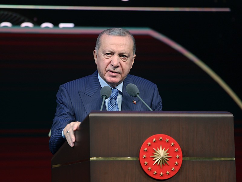 Başkan Recep Tayyip Erdoğan, Beştepe Millet Kongre ve Kültür Merkezi'nde düzenlenen 2025- 2026 Yükseköğretim Akademik Yıl Açılış Töreni'ne katıldı, AA
