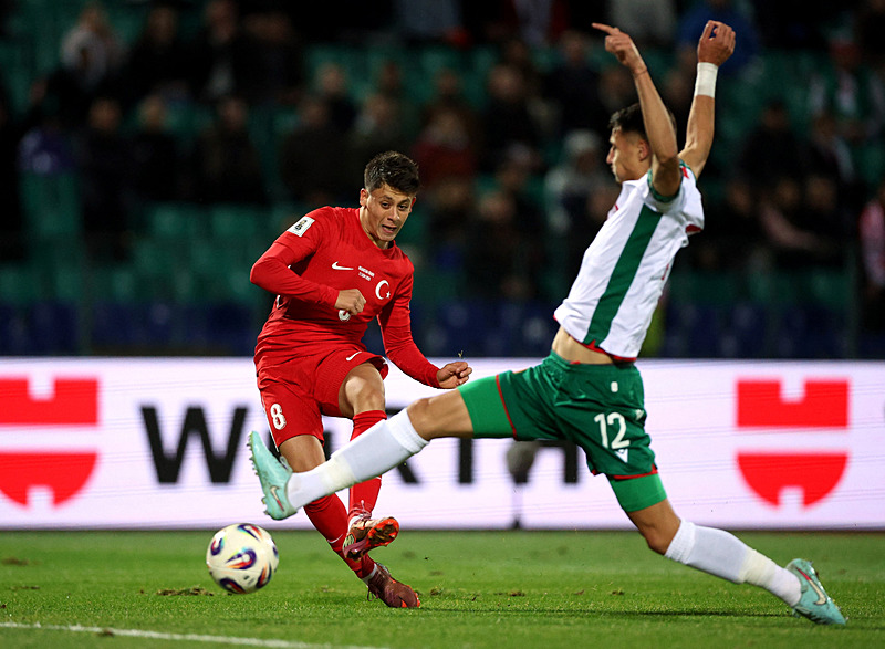 Arda Güler'in gol vuruşu (REUTERS)