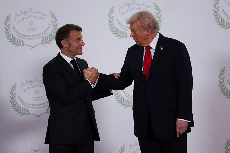 Macron ve Trump, Reuters