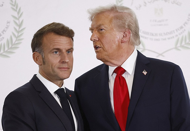 Macron ve Trump, Reuters