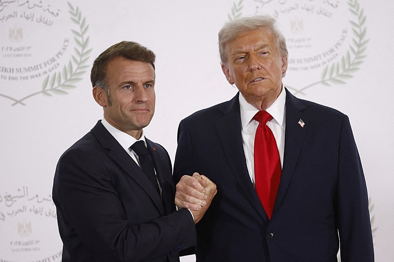 Macron ve Trump, Reuters