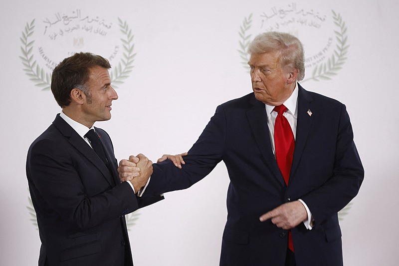 Macron ve Trump, Reuters