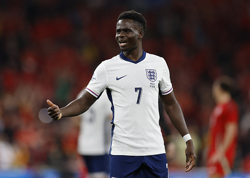 Bukayo Saka (REUTERS)