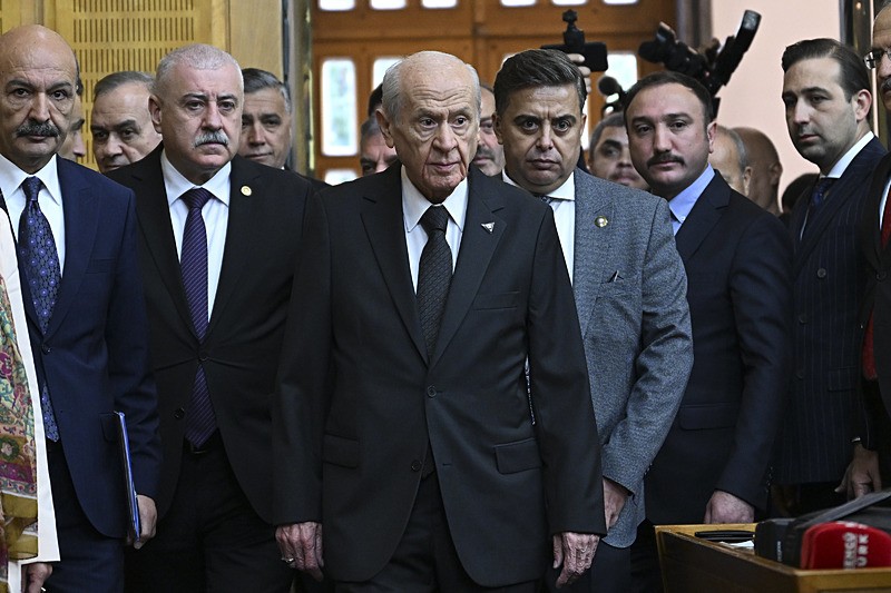 Milliyetçi Hareket Partisi (MHP) Genel Başkanı Devlet Bahçeli, partisinin TBMM'deki grup toplantısına katıldı (Fotoğraf: AA)