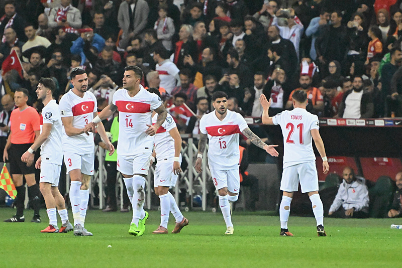 Türkiye'nin gol sevinci (AA)
