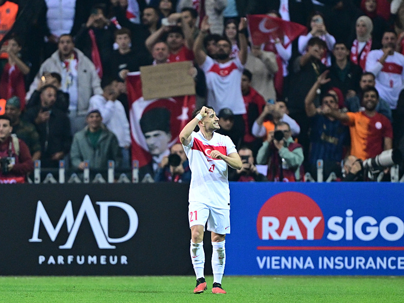 Yunus Akgün'ün gol sevinci (AA)