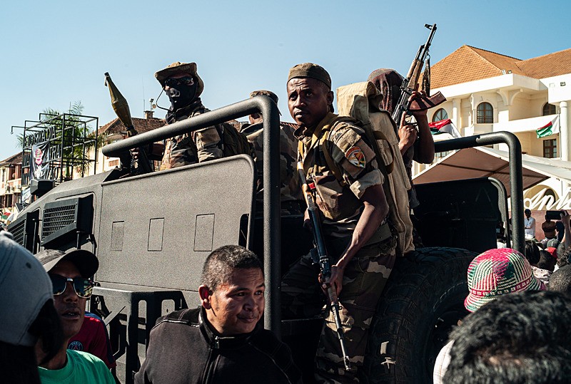 Madagaskar'da ordu yönetime el koydu, AA