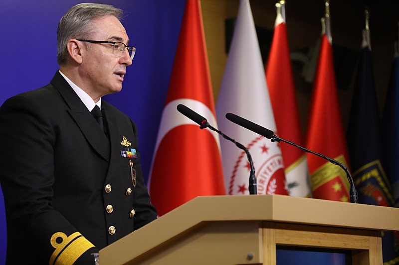 Milli Savunma Bakanlığı (MSB) Basın ve Halkla İlişkiler Müşaviri ve Bakanlık Sözcüsü Tuğamiral Zeki Aktürk