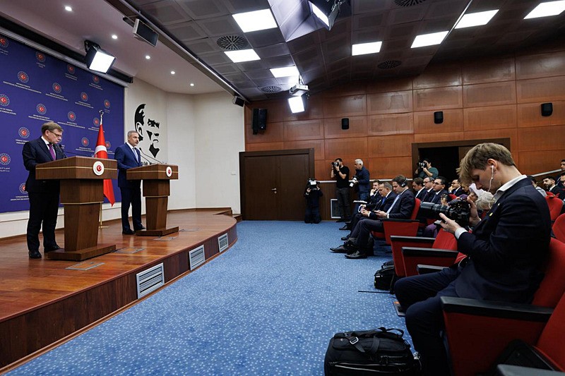 Dışişleri Bakanı Fidan, Almanya Federal Cumhuriyeti Dışişleri Bakanı Wadephul ile görüştü. (AA)