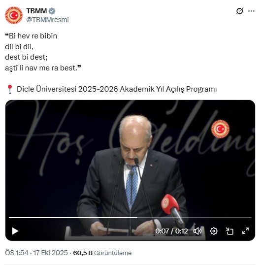 tbmm-baskani-nurman-kurtulmustan-diyarbakirda-kurtce-mesaj-birlik-olalim-aramizda-baris-esas-olsun-1760706368703.jpeg TBMM Başkanı Nurman Kurtulmuş'tan Diyarbakır'da Kürtçe mesaj: Birlik olalım aramızda barış esas olsun-5