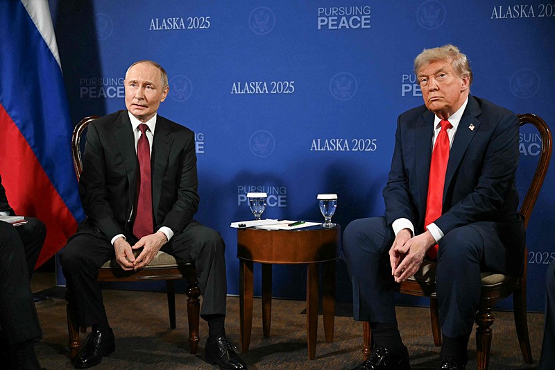 Putin ve Trump, AFP
