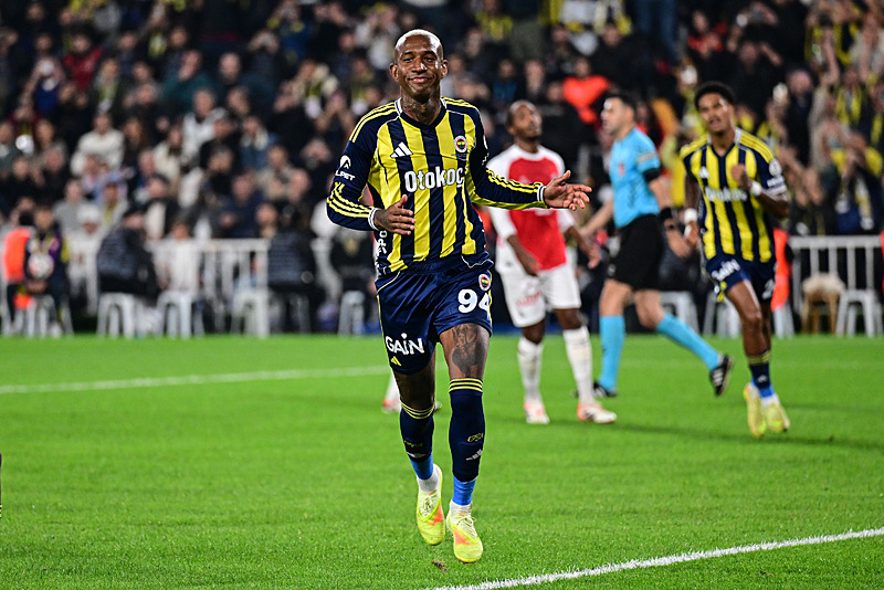 Fenerbahçe'nin gol sevinci (AA)